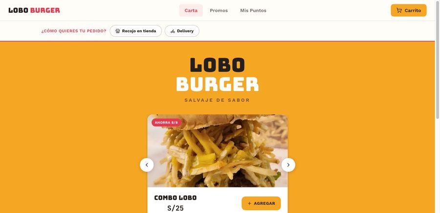 Captura de Lobo Burger